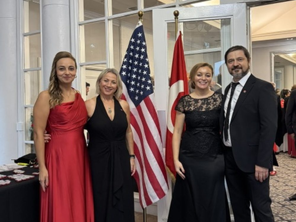 TACAF board members at the Republic Day Ball